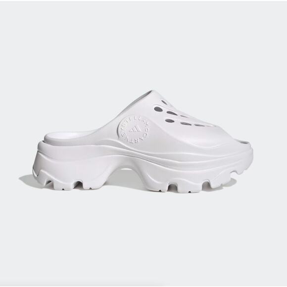 ADIDAS x STELLA MCCARTNEY Clogs Cloud White Sz 5 - Picture 5 of 12